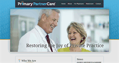 Desktop Screenshot of primarypartnercare.com
